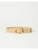 Edmond Linen Belt - Champagne Gold